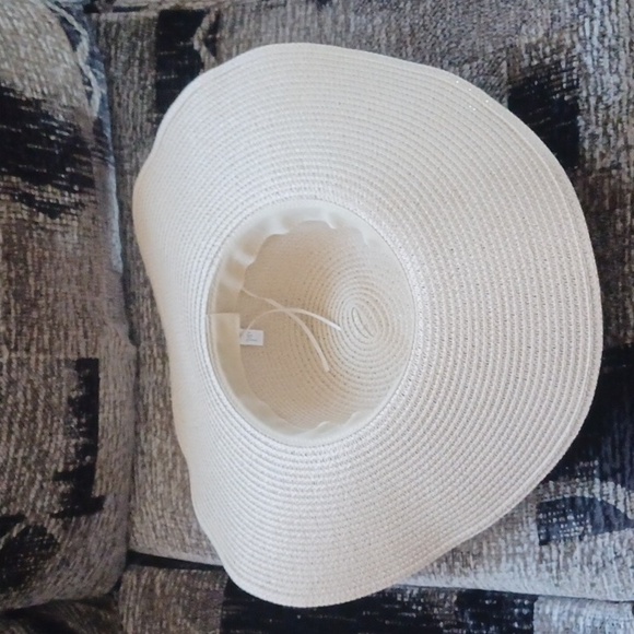 2/$70 Large Beige Summer Hat - Picture 3 of 6